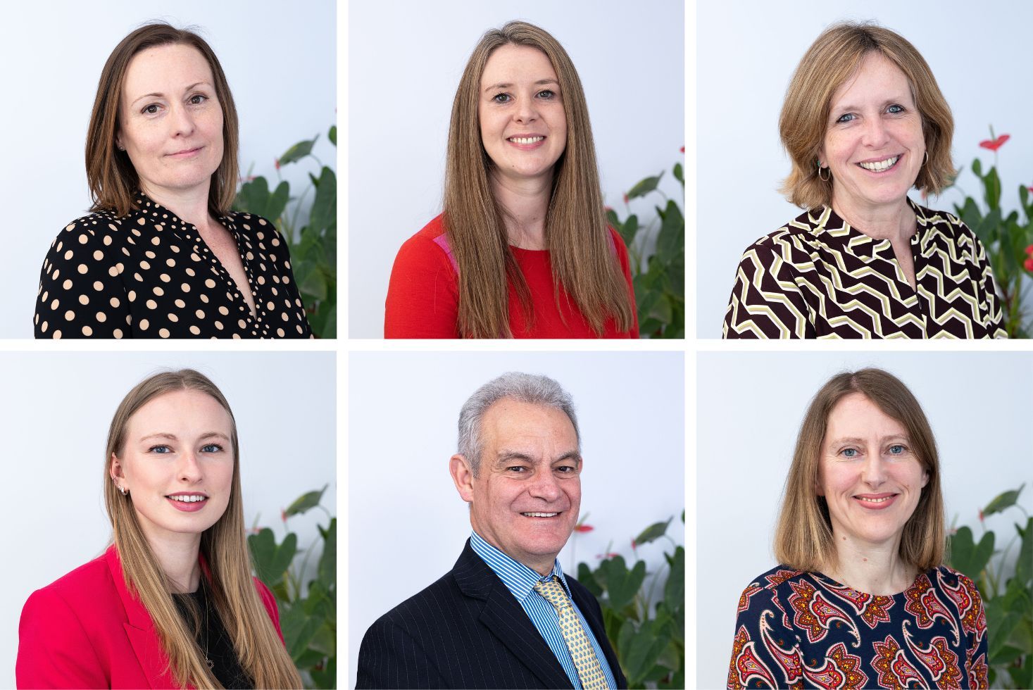 Some of the team of solicitors at Dickins Hopgood Chidley solicitors LLP